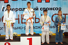 Детская лига дзюдо. Донецк-2013. Победители и призеры весовой категории до 34 кг.